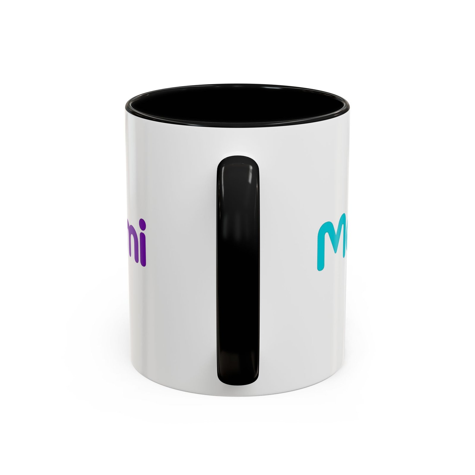 Meemi Accent Coffee Mug — Color-Trim 11/15oz Ceramic Mug - Image 8