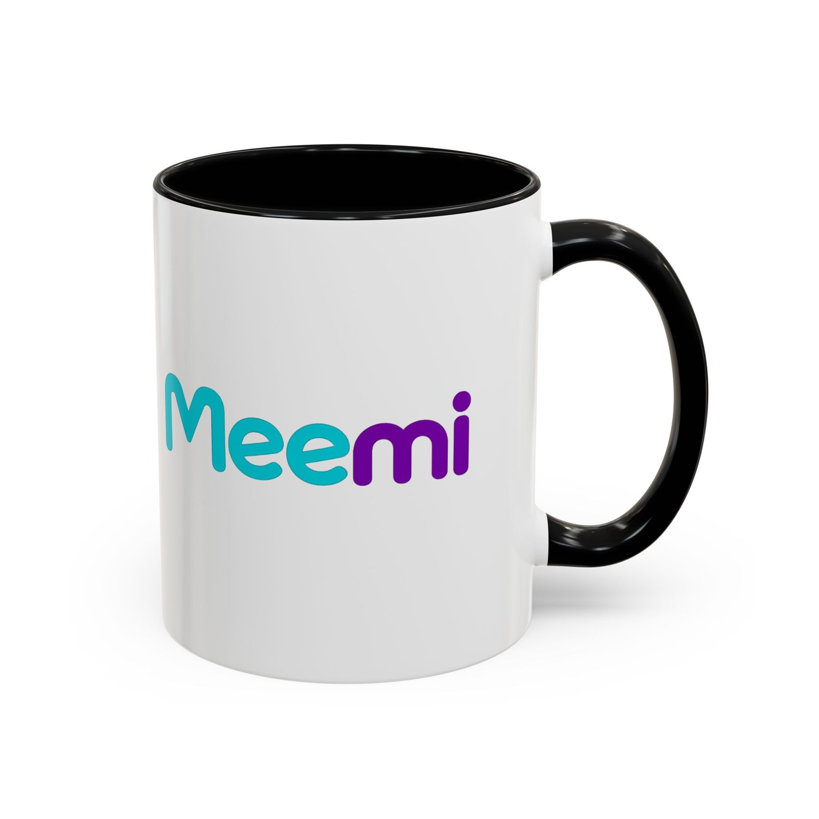 Meemi Accent Coffee Mug — Color-Trim 11/15oz Ceramic Mug - Image 6
