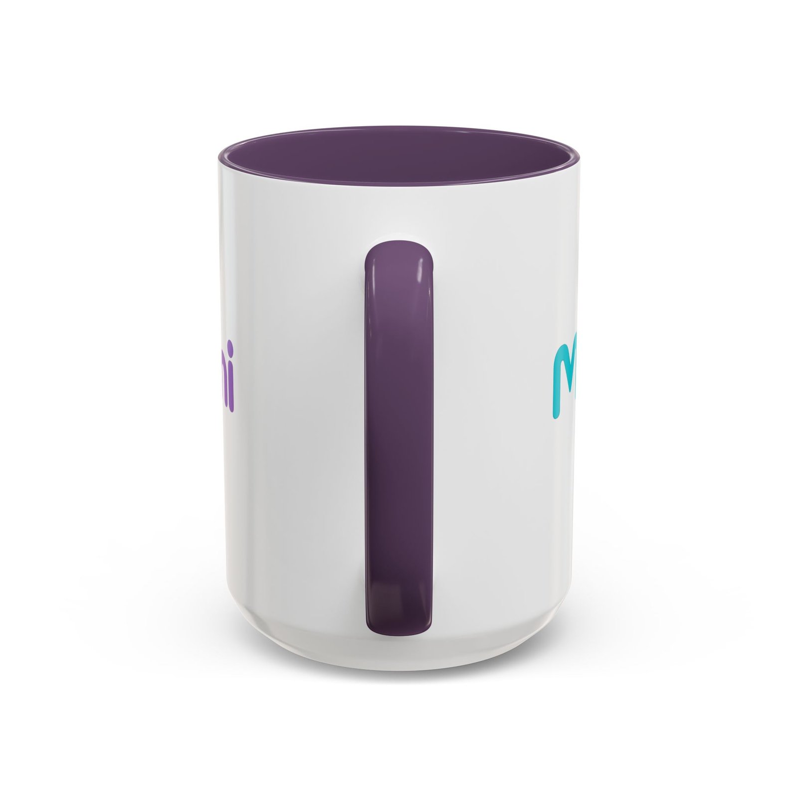Meemi Accent Coffee Mug — Color-Trim 11/15oz Ceramic Mug - Image 4