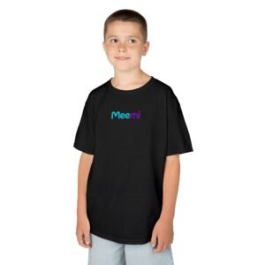 Kids Tee — 'Meemi' Colorful Logo Casual Shirt for Children