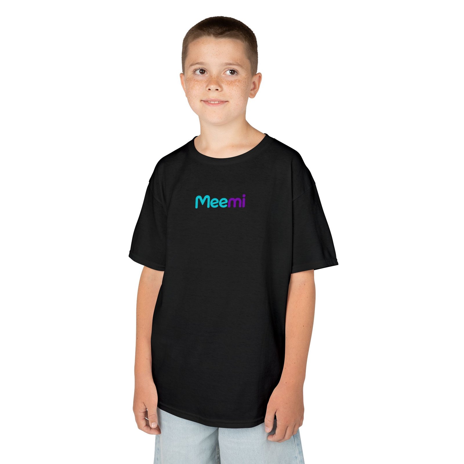 Kids Tee — 'Meemi' Colorful Logo Casual Shirt for Children