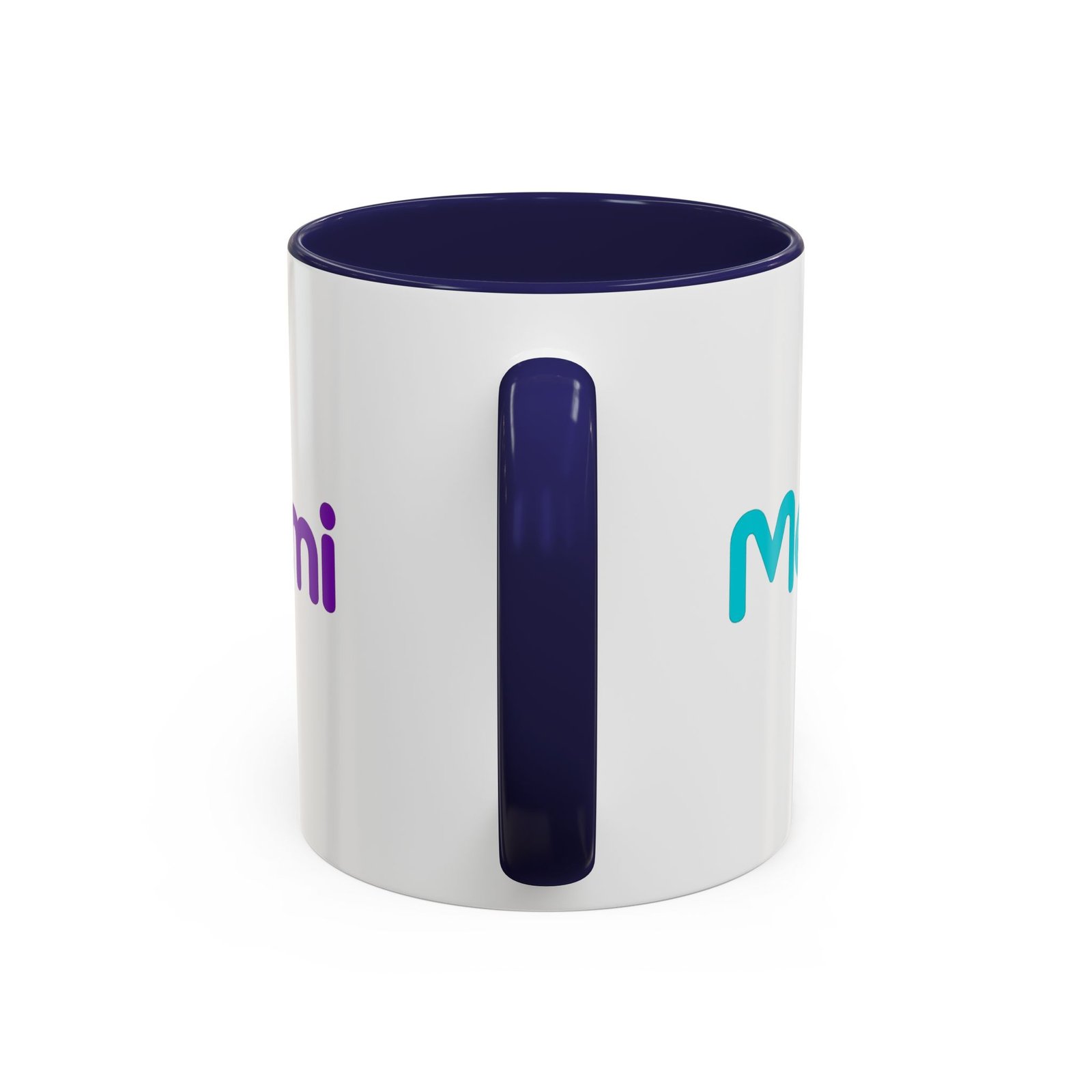 Meemi Accent Coffee Mug — Color-Trim 11/15oz Ceramic Mug - Image 12