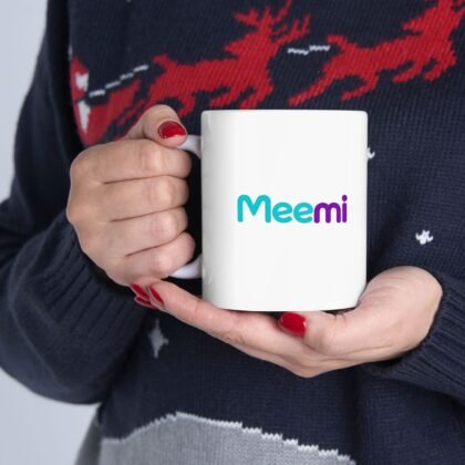 Meet Meemi Ceramic Mug — Cute Colorful Name Mug (11oz & 15oz)