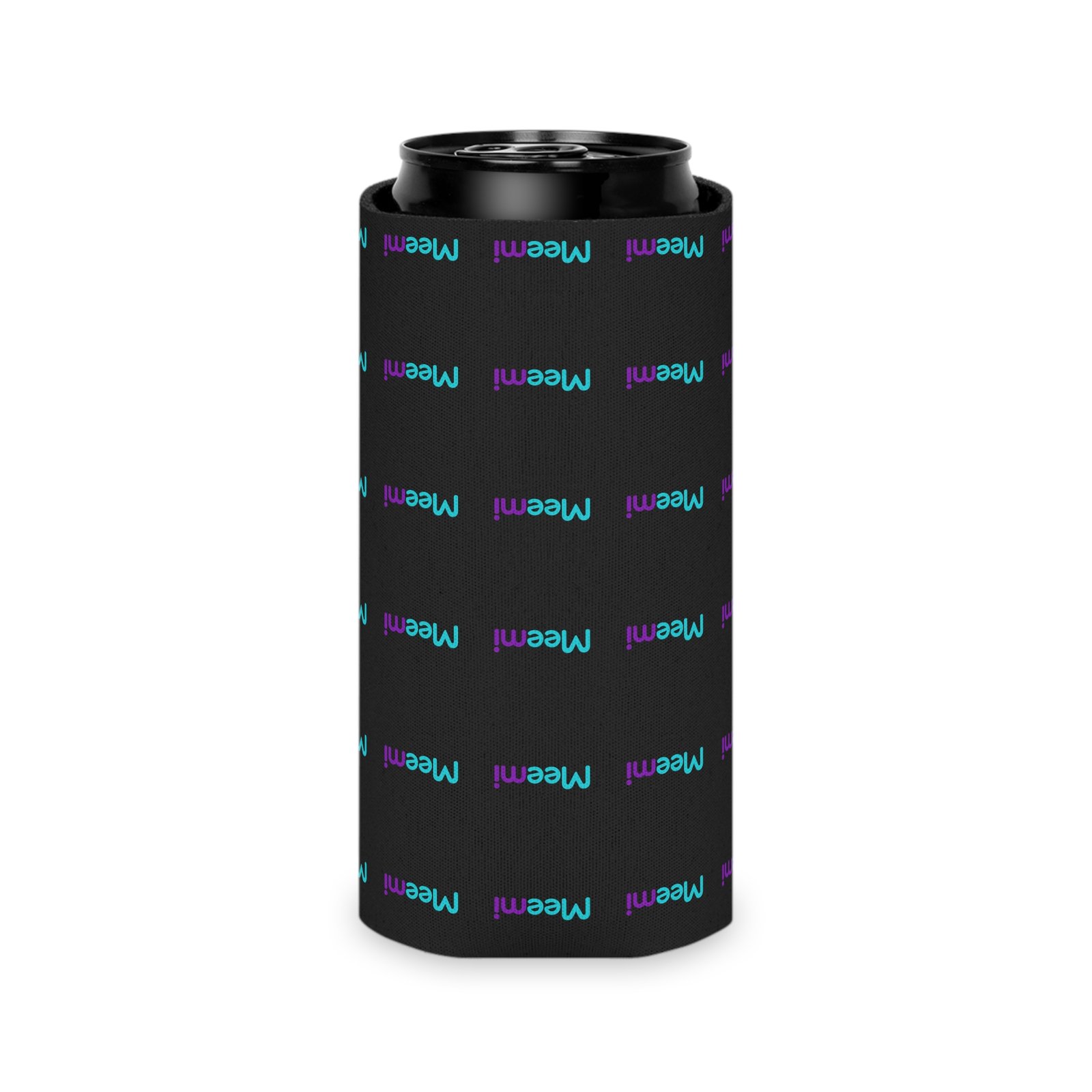 Can Cooler - 'Meemi' Pattern Neoprene Drink Koozie - Image 11