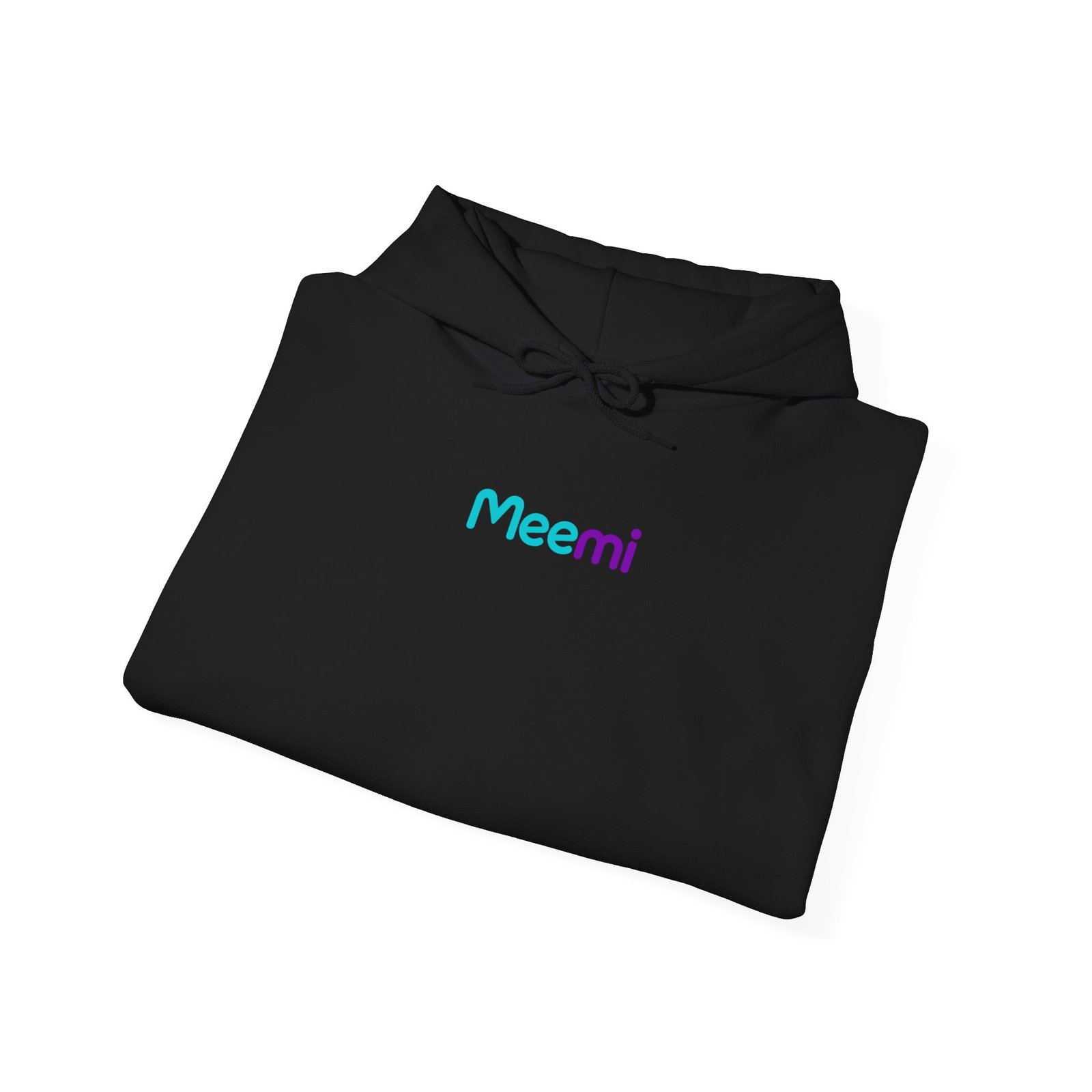 Hoodie — Minimal 'Meemi' Pastel Logo Pullover - Image 4