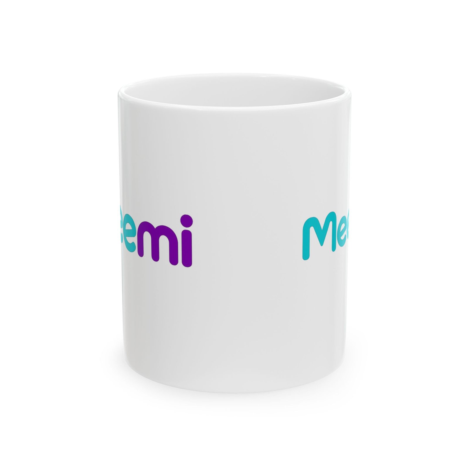 Memi Colorblock Ceramic Mug – Playful Gradient Coffee Cup (11oz & 15oz)