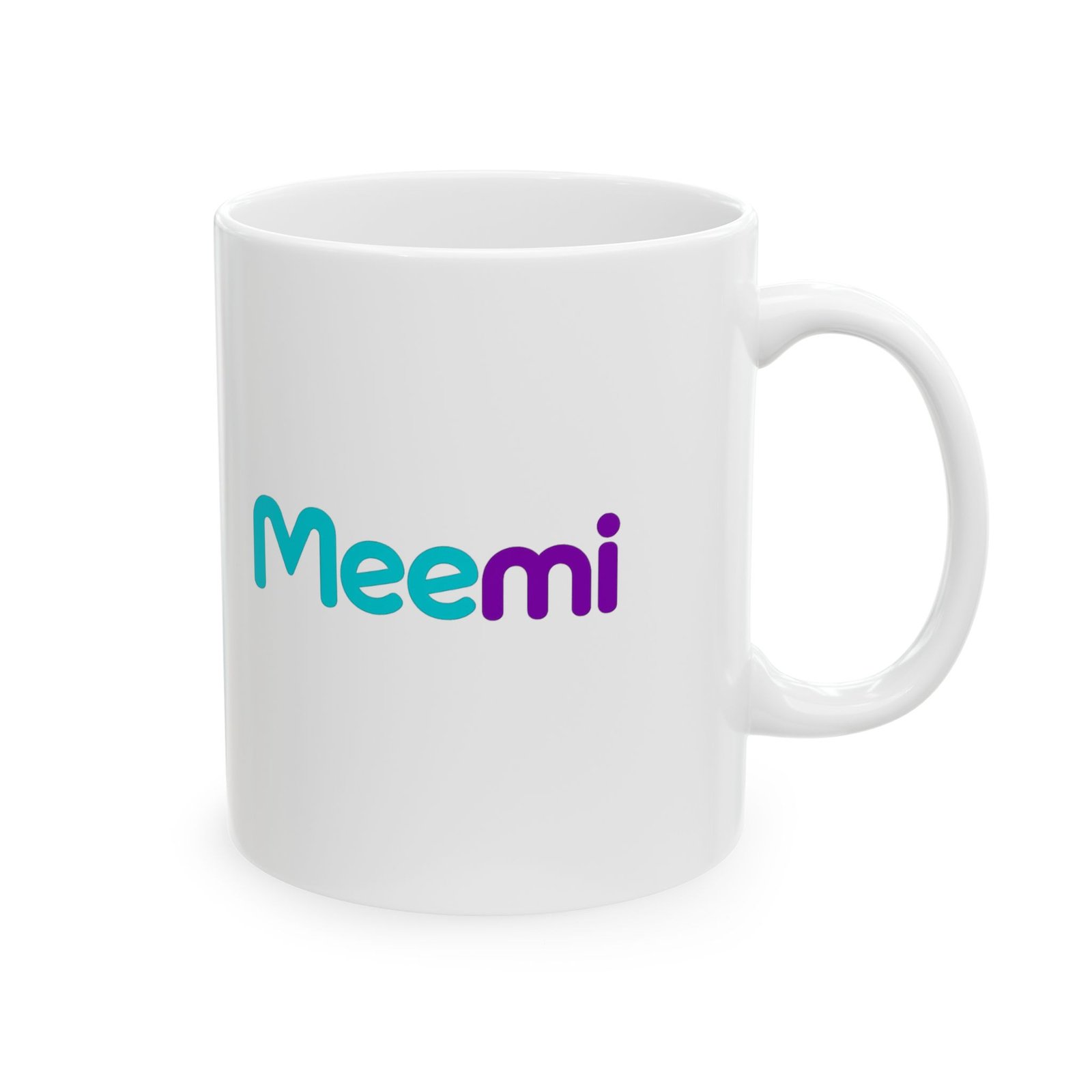 Memi Colorblock Ceramic Mug – Playful Gradient Coffee Cup (11oz & 15oz) - Image 4