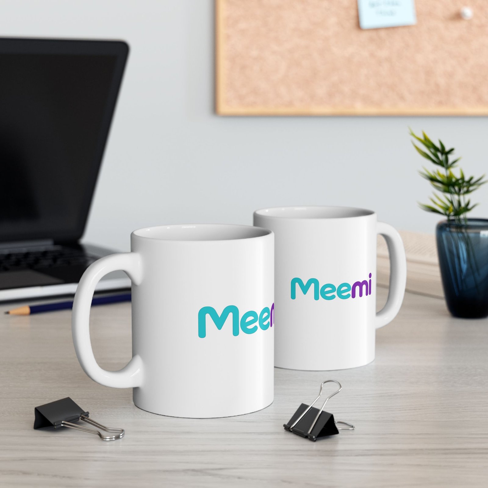 Memi Colorblock Ceramic Mug – Playful Gradient Coffee Cup (11oz & 15oz) - Image 6