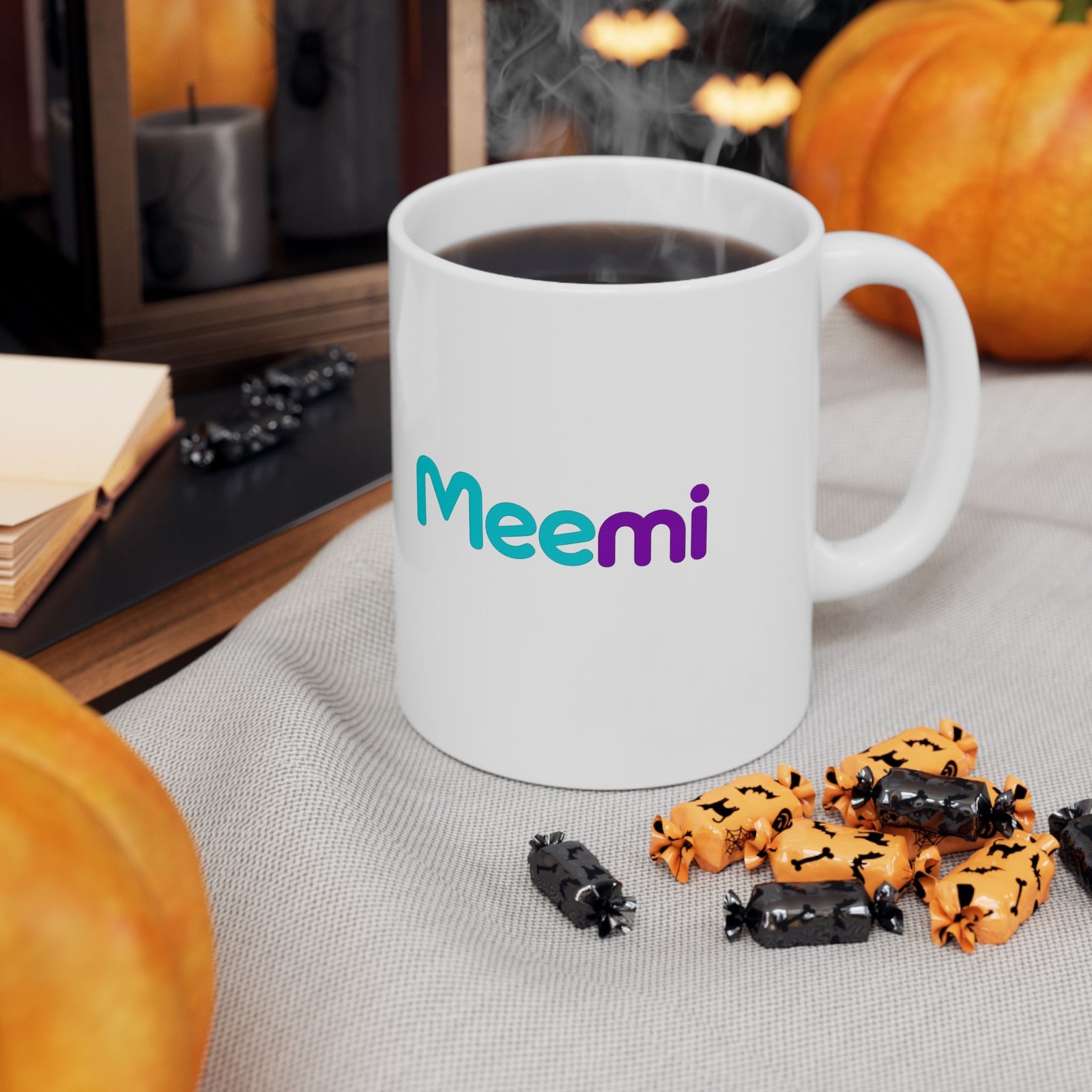 Memi Colorblock Ceramic Mug – Playful Gradient Coffee Cup (11oz & 15oz) - Image 7