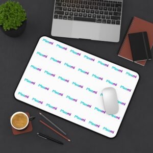 Desk Mat — Minimal Meemi Logo Gaming/Office Mouse Pad